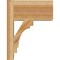 Ekena Millwork Merced Block Rough Sawn Outlooker, Western Red Cedar, 8"W x 14"D x 18"H OUT08X14X18MRC05RWR - alternate 4
